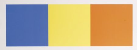 Blue Yellow And Red Squares (A.73)-1970 Blue Yellow And Red Squares (A.73)-1970