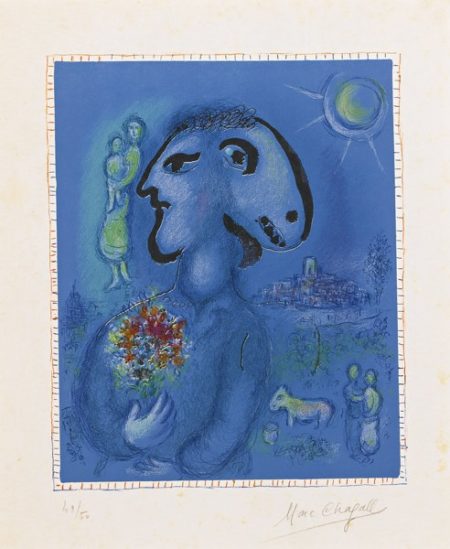 The Blue Village (Second Version) (M. 729A)-1974 The Blue Village (Second Version) (M. 729A)-1974