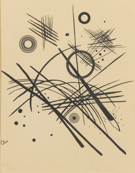 Schwarze Linien (Roethal 184)-1924 Schwarze Linien (Roethal 184)-1924