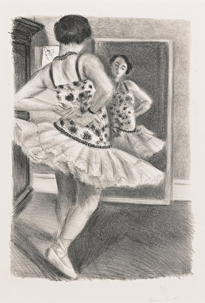 Danseuse Refletee Dans La Glace (D. 490)-1927 Danseuse Refletee Dans La Glace (D. 490)-1927