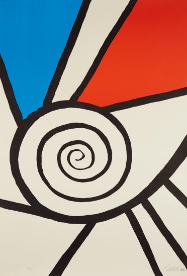 Spirale Rouge Et Bleu-1969 Spirale Rouge Et Bleu-1969