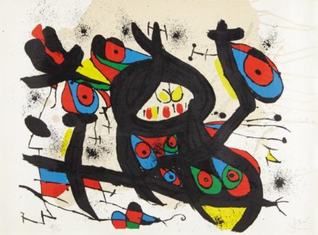 Lithograph For The Exhibition Miro At Casino Of Knokke-Le-Zoute-1971 Lithograph For The Exhibition Miro At Casino Of Knokke-Le-Zoute-1971