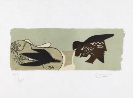 Cinq Poesies En Hommage A Georges Braque-1958 Cinq Poesies En Hommage A Georges Braque-1958