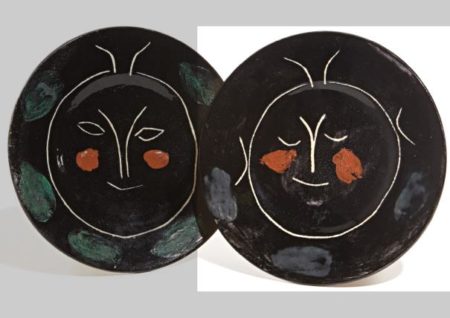 Service Visage Noir (Black Face Service): Plate A-1948 Service Visage Noir (Black Face Service): Plate A-1948