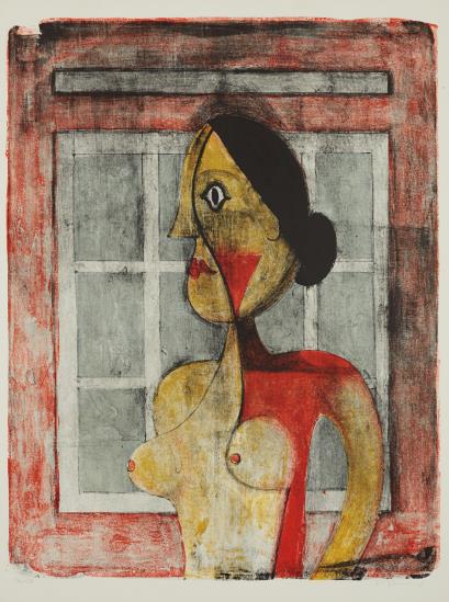 Portrait De Femme (Retrato De Mujer/Woman's Portrait), From Mujeres-1969 Portrait De Femme (Retrato De Mujer/Woman's Portrait), From Mujeres-1969