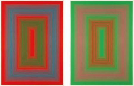 Reflections Ii - Red Line; And Reflections Ii - Green Line-1979 Reflections Ii - Red Line; And Reflections Ii - Green Line-1979