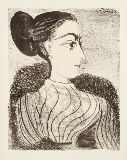 Femme Au Chignon (Woman With Chignon)-1957 Femme Au Chignon (Woman With Chignon)-1957