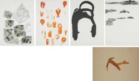 Trace Ii: Five Untitled Prints-1977 Trace Ii: Five Untitled Prints-1977