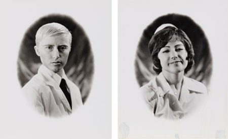 Untitled (Doctor And Nurse Diptych)-1987 Untitled (Doctor And Nurse Diptych)-1987