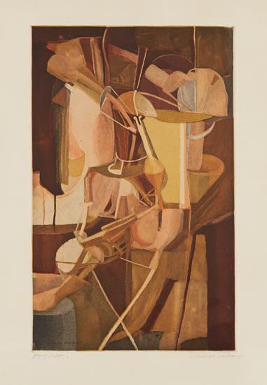 Marcel Duchamp-Jacques Villon-Mariee (Bride)-1934 Marcel Duchamp-Jacques Villon-Mariee (Bride)-1934
