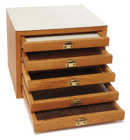 Untitled (Box With Drawers)-1971 Untitled (Box With Drawers)-1971