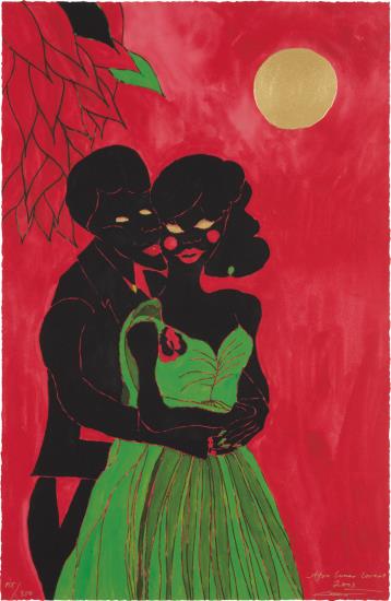 Afro Lunar Lovers I-2003 Afro Lunar Lovers I-2003