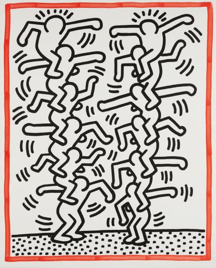 Three Lithographs: One Plate-1985 Three Lithographs: One Plate-1985