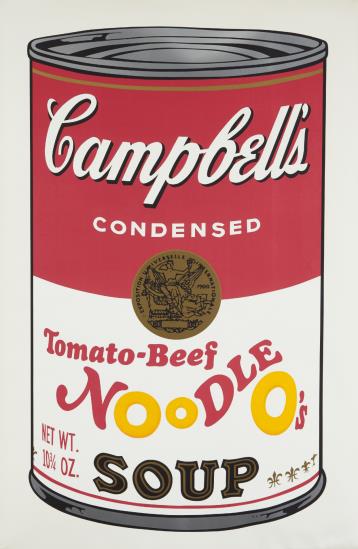 Tomato-Beef Noodle O's, From Campbell's Soup Ii-1969 Tomato-Beef Noodle O's, From Campbell's Soup Ii-1969