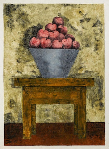 Frutero con Manzanas-1981 Frutero con Manzanas-1981