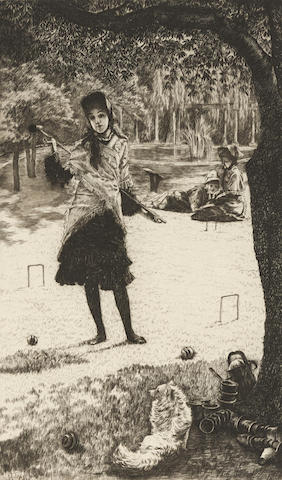 Le croquet-1878 Le croquet-1878