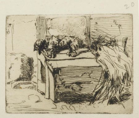 The Dog on the Kennel-1858 The Dog on the Kennel-1858