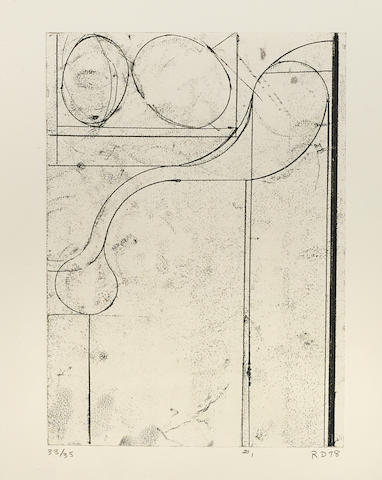#1, from Six Softground Etchings-1978 #1, from Six Softground Etchings-1978