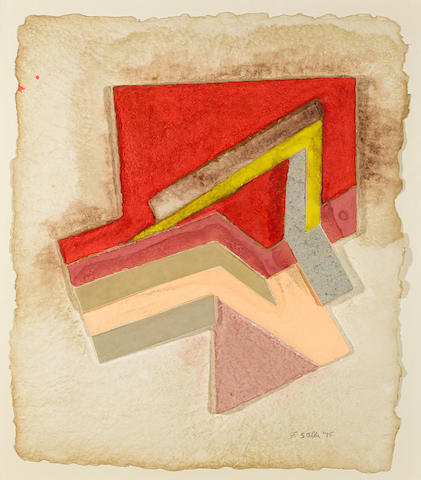 Lunna Wola (V), from the Paper Relief Project-1975 Lunna Wola (V), from the Paper Relief Project-1975