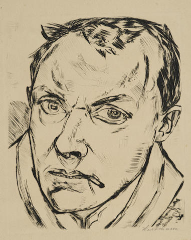 Grosses Selbstbildnis-1919 Grosses Selbstbildnis-1919