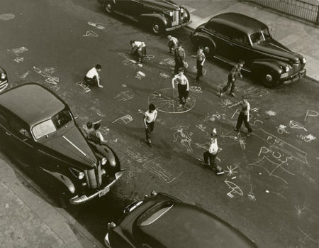 Chalk Games, New York City-1950 Chalk Games, New York City-1950