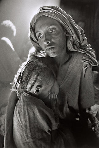 Children's Ward in the Korem Refugee Camp, Ethiopia-1984 Children's Ward in the Korem Refugee Camp, Ethiopia-1984