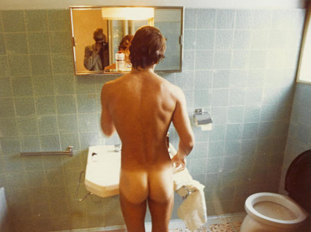 Bathroom, Twenty Photographic Pictures by David Hockney-1973 Bathroom, Twenty Photographic Pictures by David Hockney-1973
