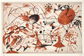 Serie Noire et Rouge: One Plate-1938 Serie Noire et Rouge: One Plate-1938