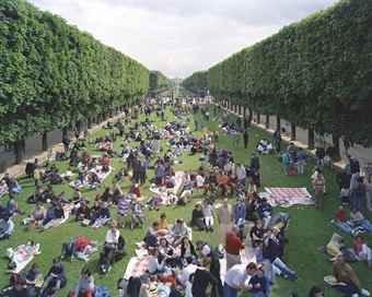 Picnic Allee, from A Portfolio of Landscapes and Figures-2006 Picnic Allee, from A Portfolio of Landscapes and Figures-2006