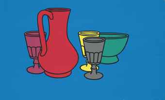 Coloured Still Life-1967 Coloured Still Life-1967