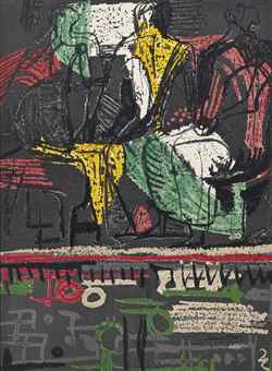 Three Seated Figures-1943 Three Seated Figures-1943