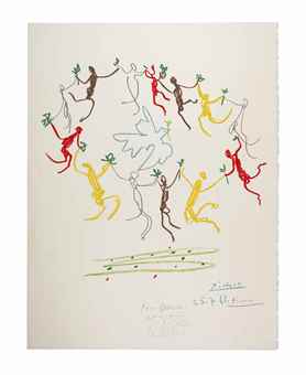 After Pablo Picasso - La Ronde de la Jeunesse-1961 After Pablo Picasso - La Ronde de la Jeunesse-1961