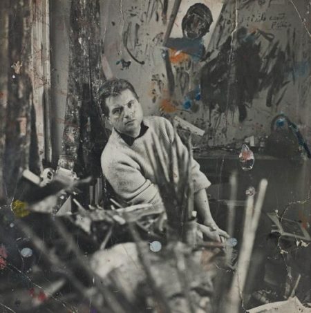 Francis Bacon In His Studio-1960 Francis Bacon In His Studio-1960