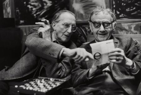 Marcel Duchamp And Man Ray, Paris-1968 Marcel Duchamp And Man Ray, Paris-1968