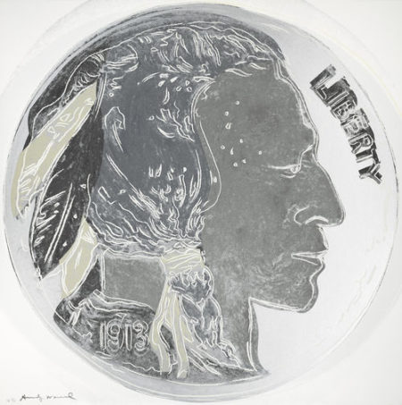 Indian Head Nickel, from Cowboys and Indians-1986 Indian Head Nickel, from Cowboys and Indians-1986