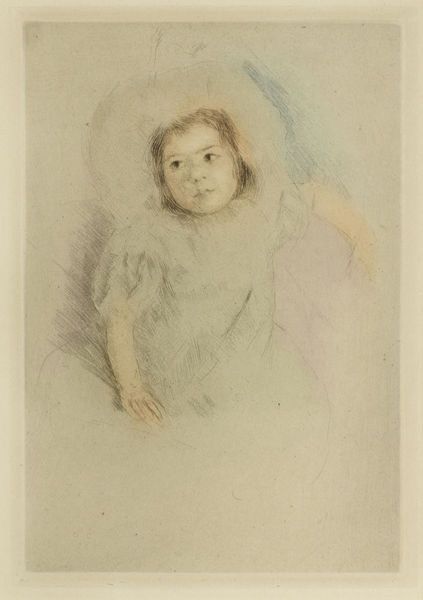 Margot Wearing a Bonnet (No. 1)-1902 Margot Wearing a Bonnet (No. 1)-1902