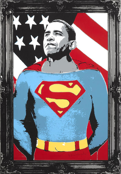 Obama Superman-2008 Obama Superman-2008