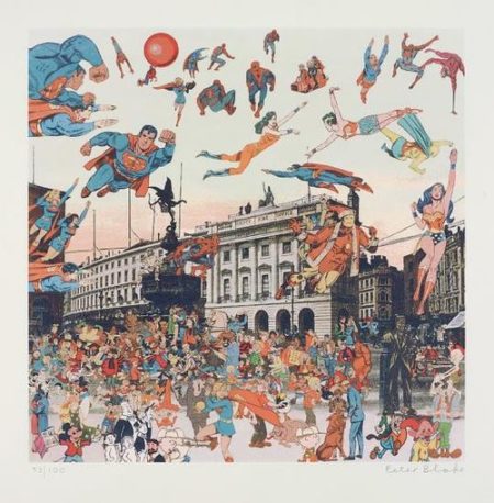 Piccadilly Circus - The Convention Of Comic Book Characters, From London Suite-2012 Piccadilly Circus - The Convention Of Comic Book Characters, From London Suite-2012