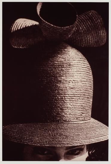 Untitled (Woman With Hat)-1984 Untitled (Woman With Hat)-1984