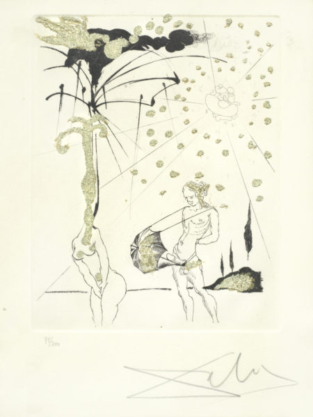 Two Plates, from Les Amours Jaunes-1974 Two Plates, from Les Amours Jaunes-1974