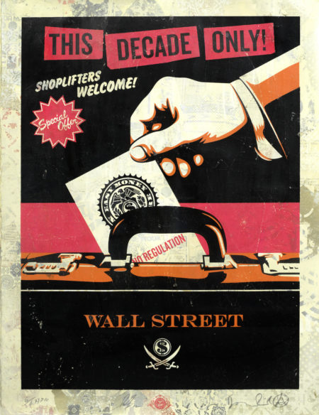 Jamie Reid-Shepard Fairey-Shoplifters Welcome-2012 Jamie Reid-Shepard Fairey-Shoplifters Welcome-2012