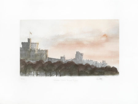HRH Prince of Wales - Windsor Castle North Aspect-1991 HRH Prince of Wales - Windsor Castle North Aspect-1991