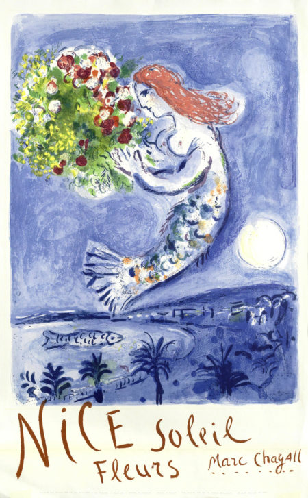 After Marc Chagall - La Baie des Anges-1962 After Marc Chagall - La Baie des Anges-1962
