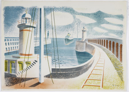 Newhaven Harbour-1937 Newhaven Harbour-1937