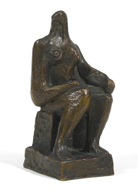 Small Seated Figure-1957 Small Seated Figure-1957