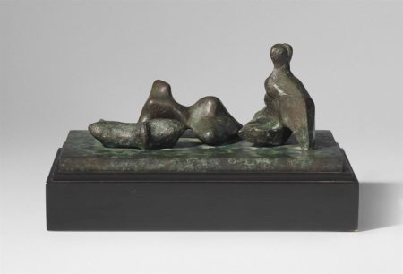 Three Piece Reclining Figure: Maquette No. 5-1977 Three Piece Reclining Figure: Maquette No. 5-1977