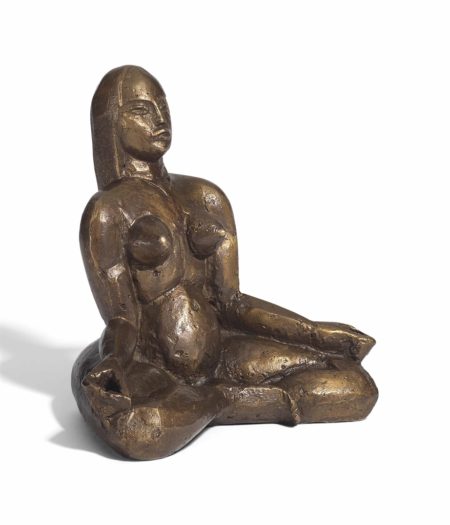 Seated nude-1919 Seated nude-1919