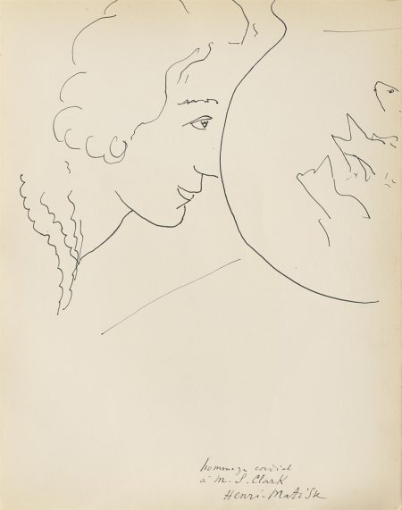 Profil de femme-1929 Profil de femme-1929