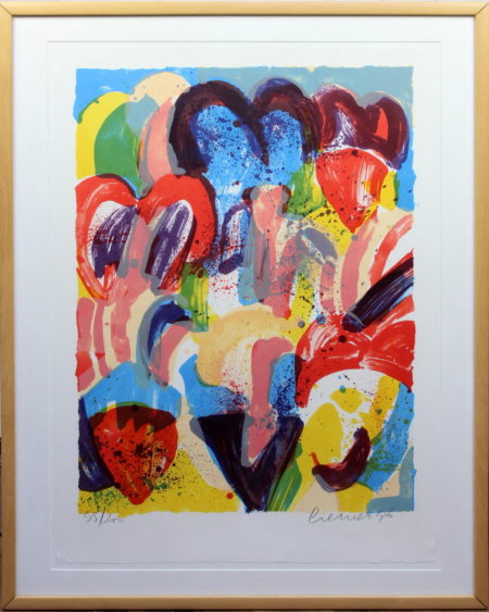 Landscape with tulips-1996 Landscape with tulips-1996