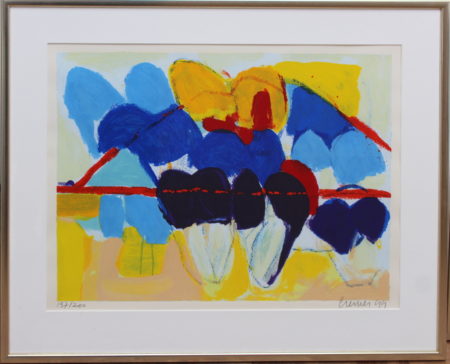 Landscape with tulips-1998 Landscape with tulips-1998